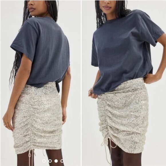 For Love & Lemons Candice Mini Skirt - Picture 2 of 6